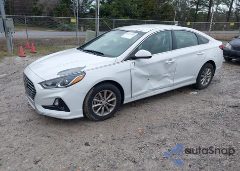 2019 Hyundai Sonata Se z USA, uszkodzony, nr VIN 5NPE24AF2KH819219